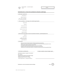 DO/Z/1 Zaświadczenie o utracie lub uszkodzeniu dowodu osobistego - NOWY WZÓR D.U. 2023 poz. 2798